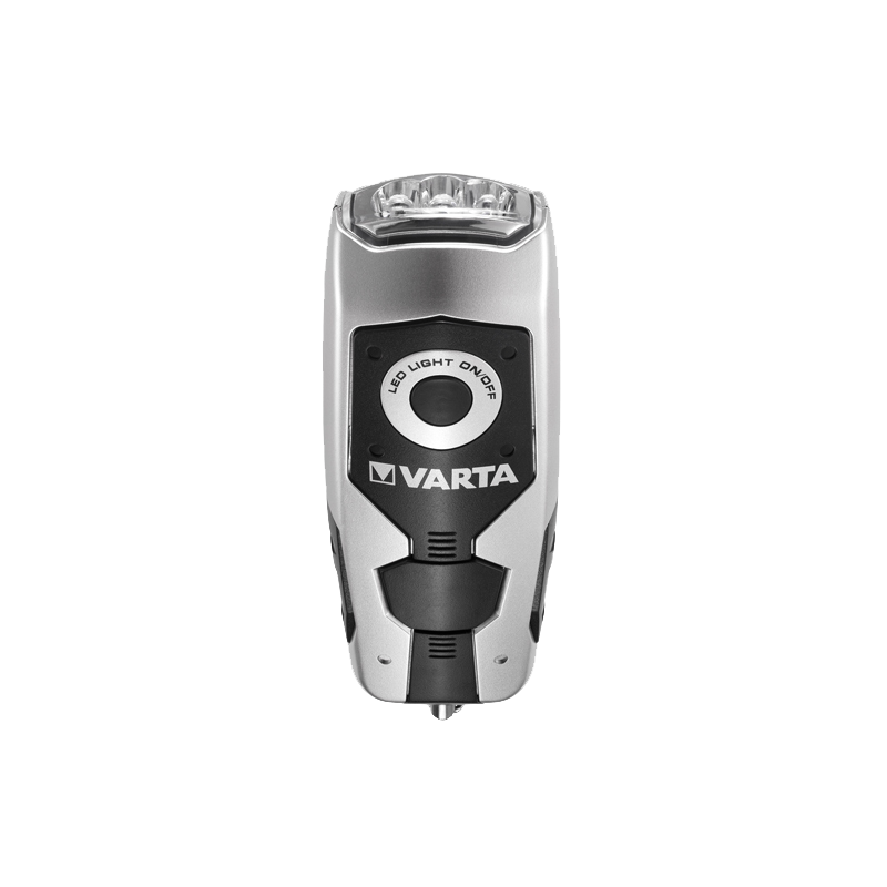 Varta Dynamo Light LED Camping Flashlight with Li-Ion Battery