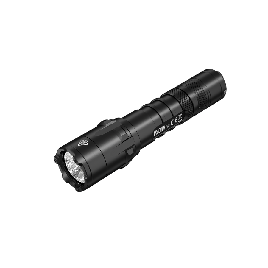 Flashlight NITECORE P20UV + 2 CR123