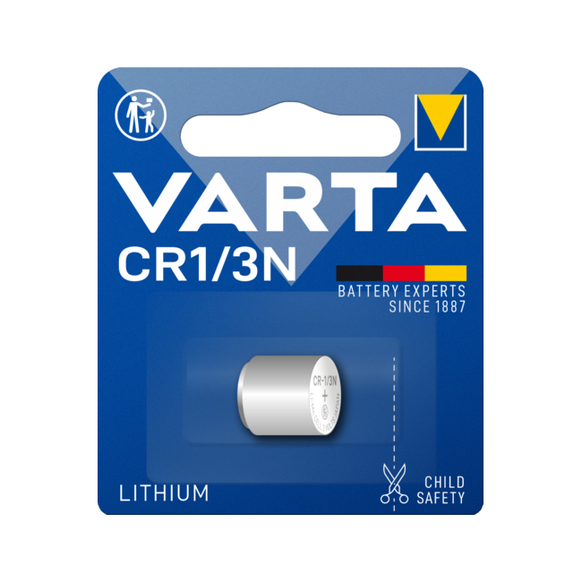 Литиева батерия CR1/3N Varta CR1/3N DL1/3N - 3V