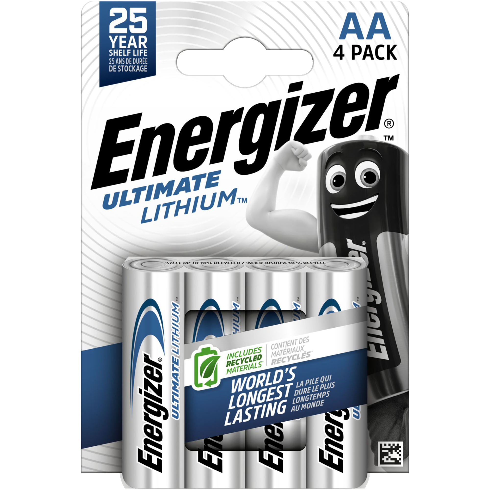 Литиеви батерии АА Energizer Ultimate Lithium - 4 броя