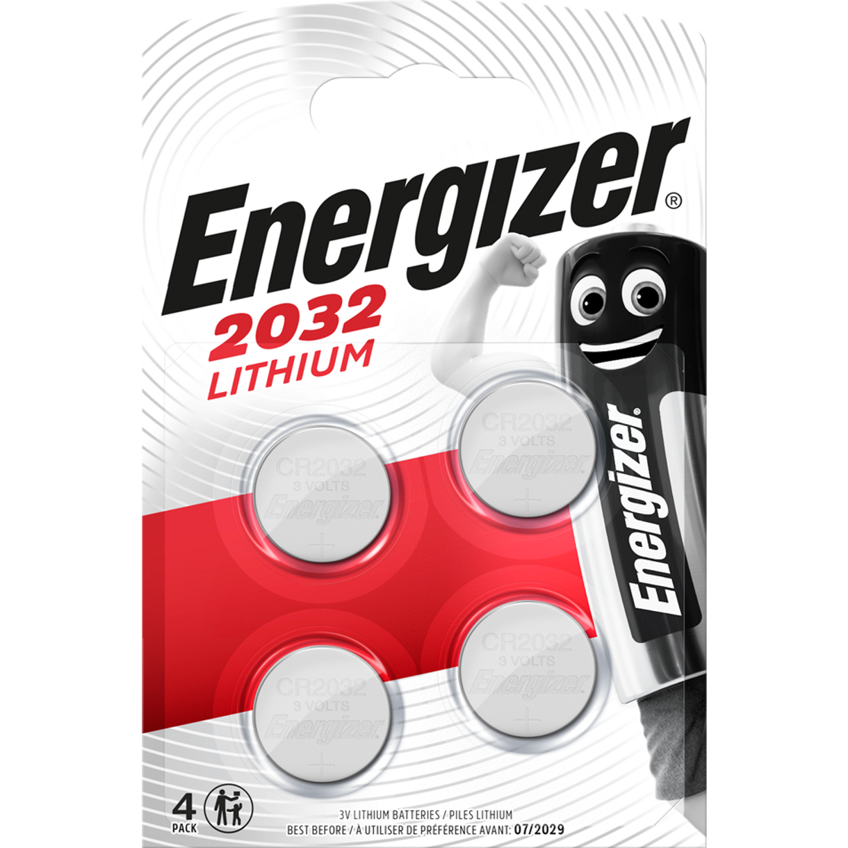 Lithium Batteries CR2032 Energizer ECR2032 - 3V - 4B