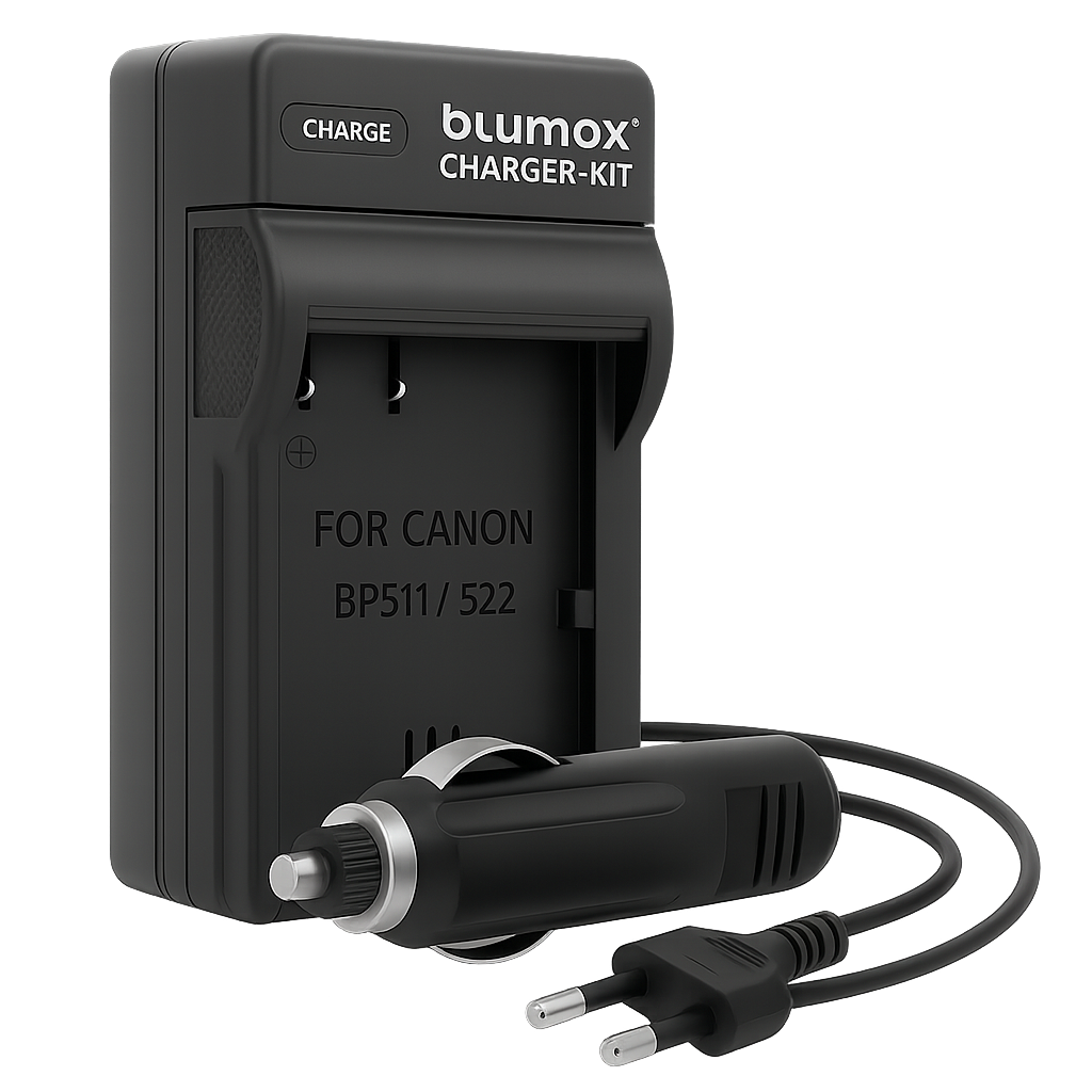 Charger for Camera Canon BP-511, BP-511A, BP-512