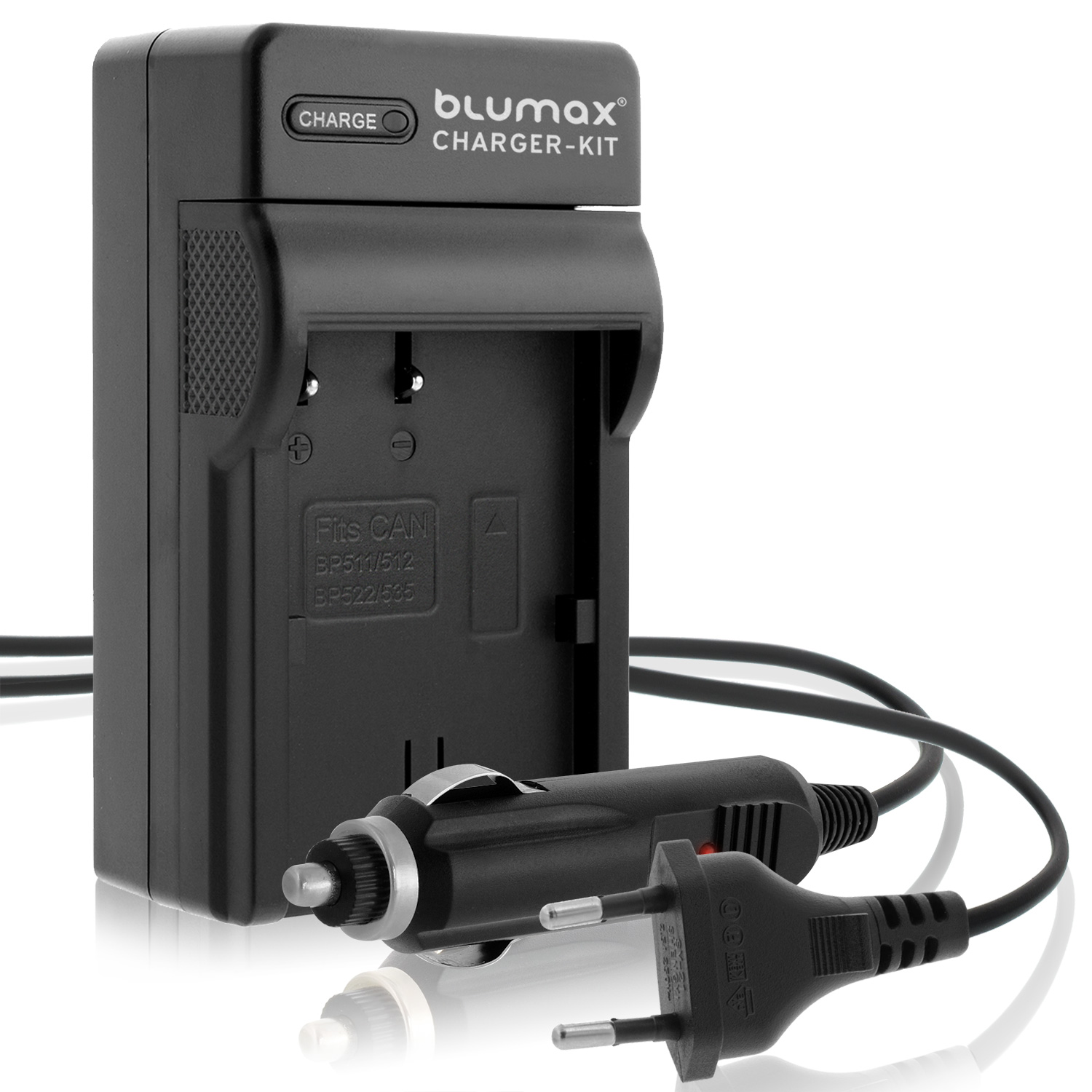 Charger for Canon BP-535 camcorder