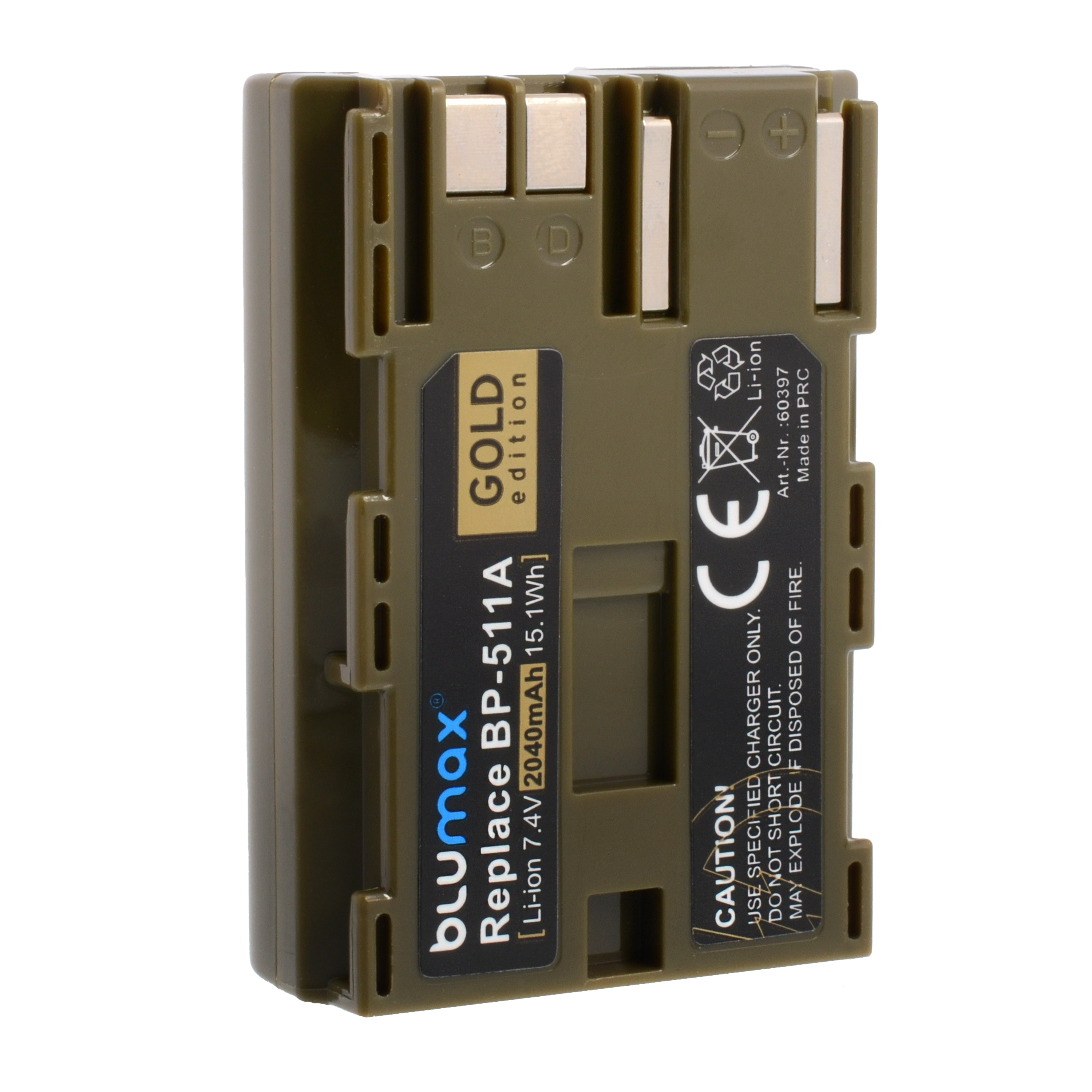 Battery for Canon BP-508 BP-511 BP-511A BP-512 BP-514 camcorder