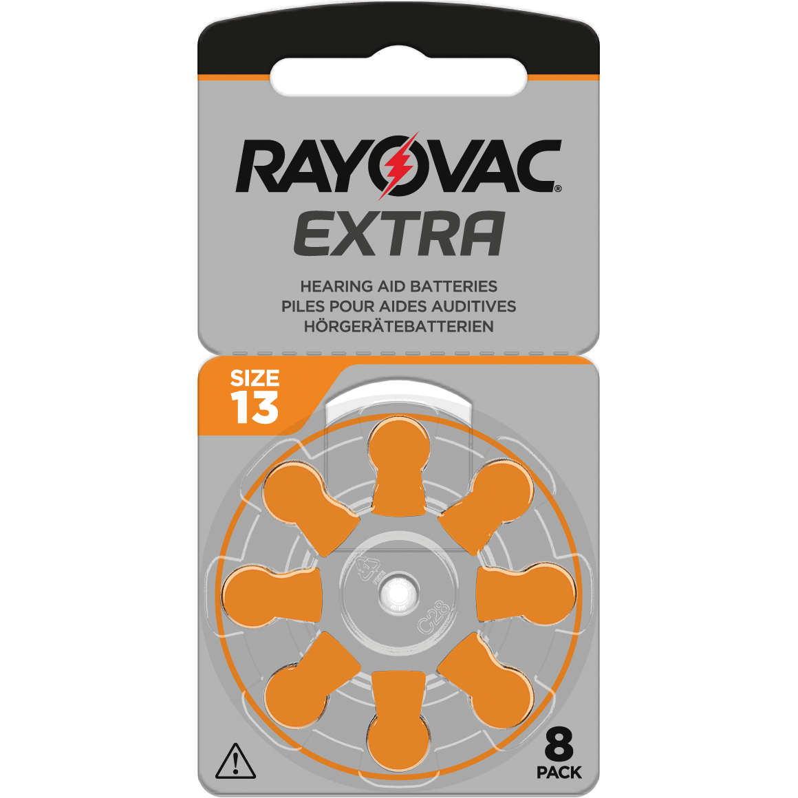 8 Батерии за слухов апарат 13 Extra Advance - Rayovac