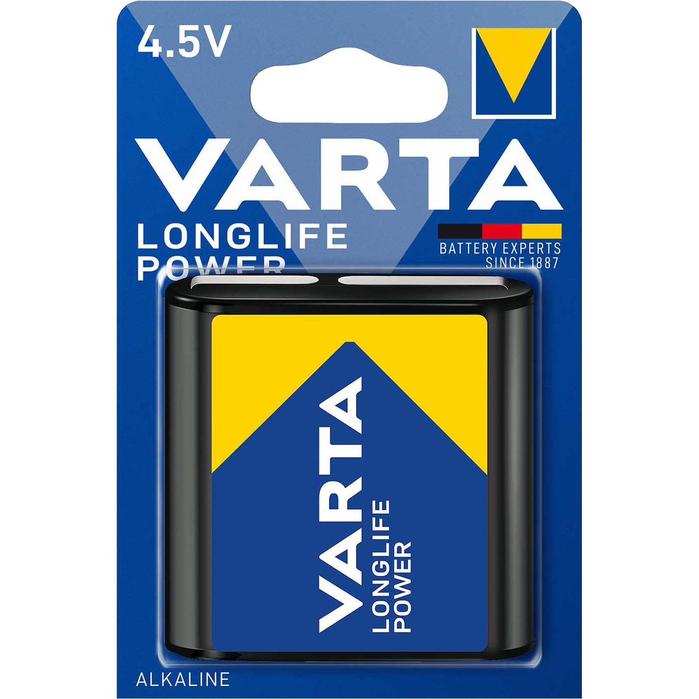 Alkaline Battery 3LR12 Varta Longlife Power 4.5V