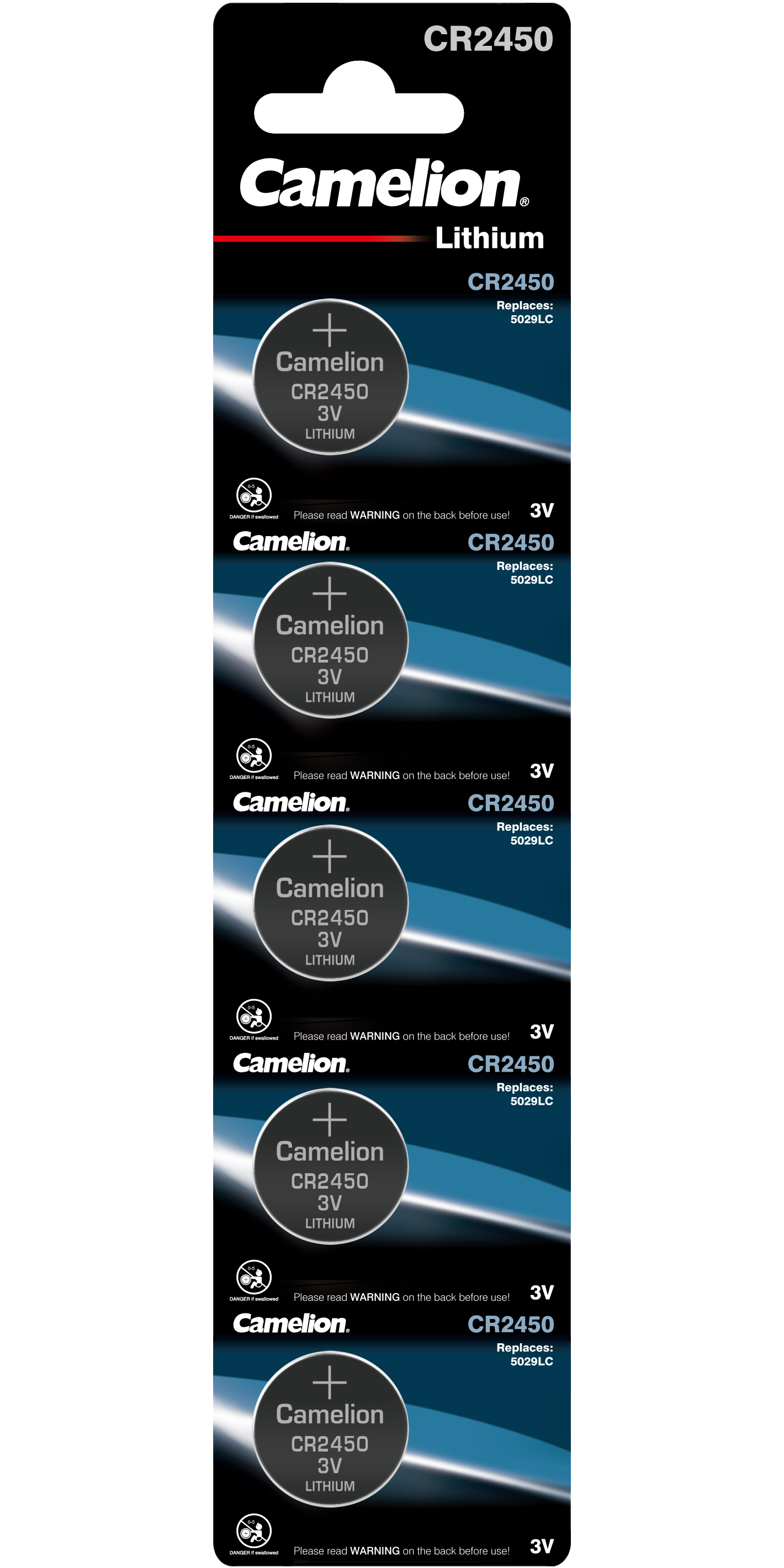 Lithium Batteries CR2450 Camelion CR2450 - 3V
