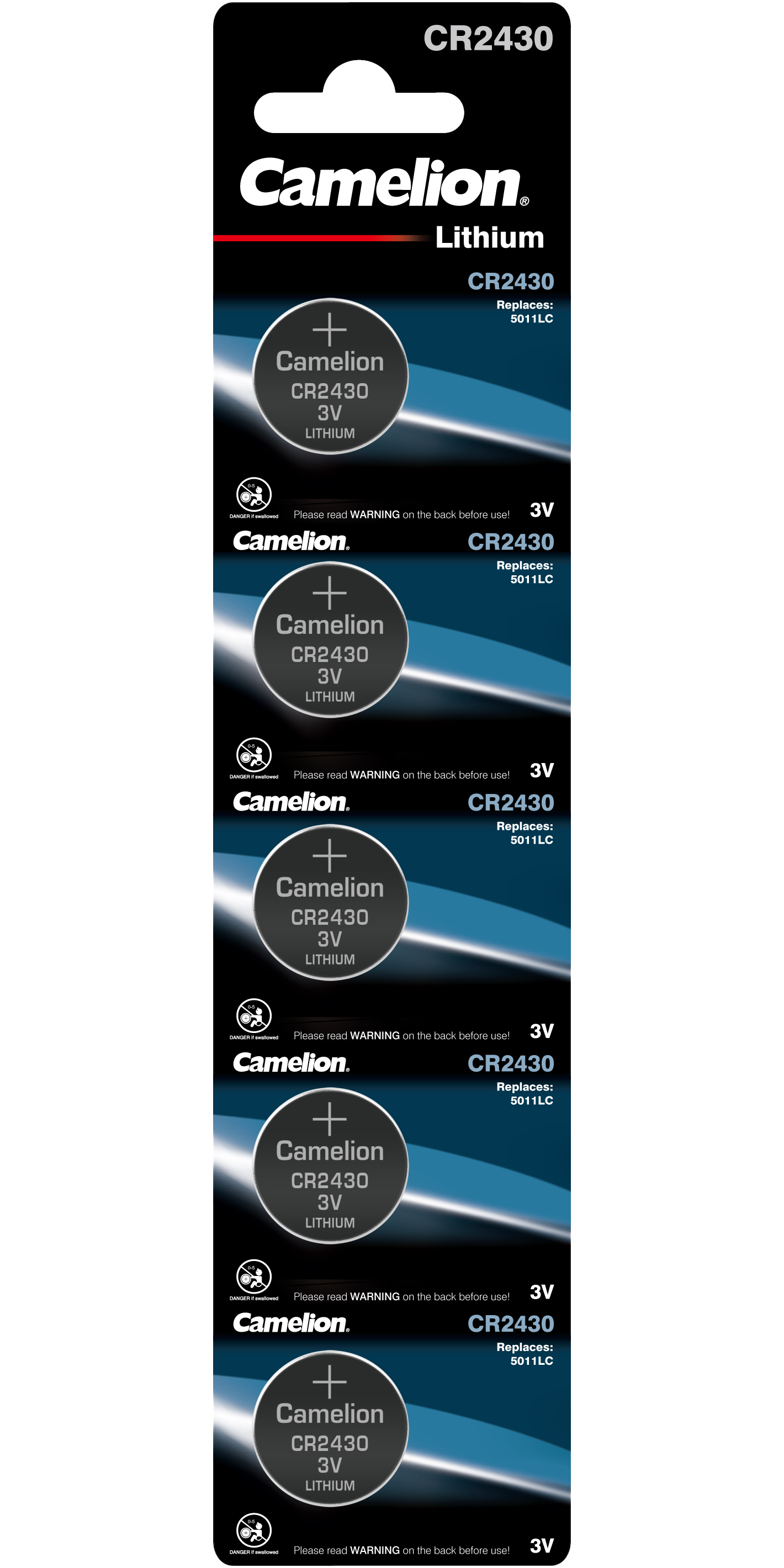 Lithium Batteries CR2430 Camelion CR2430 3V