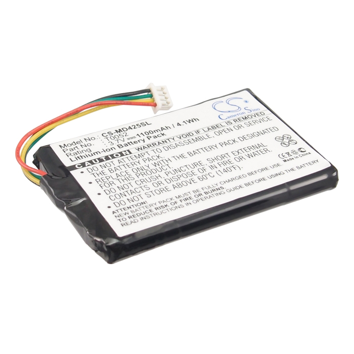 Battery for navigation Medion GoPal P4225 GoPal P4425