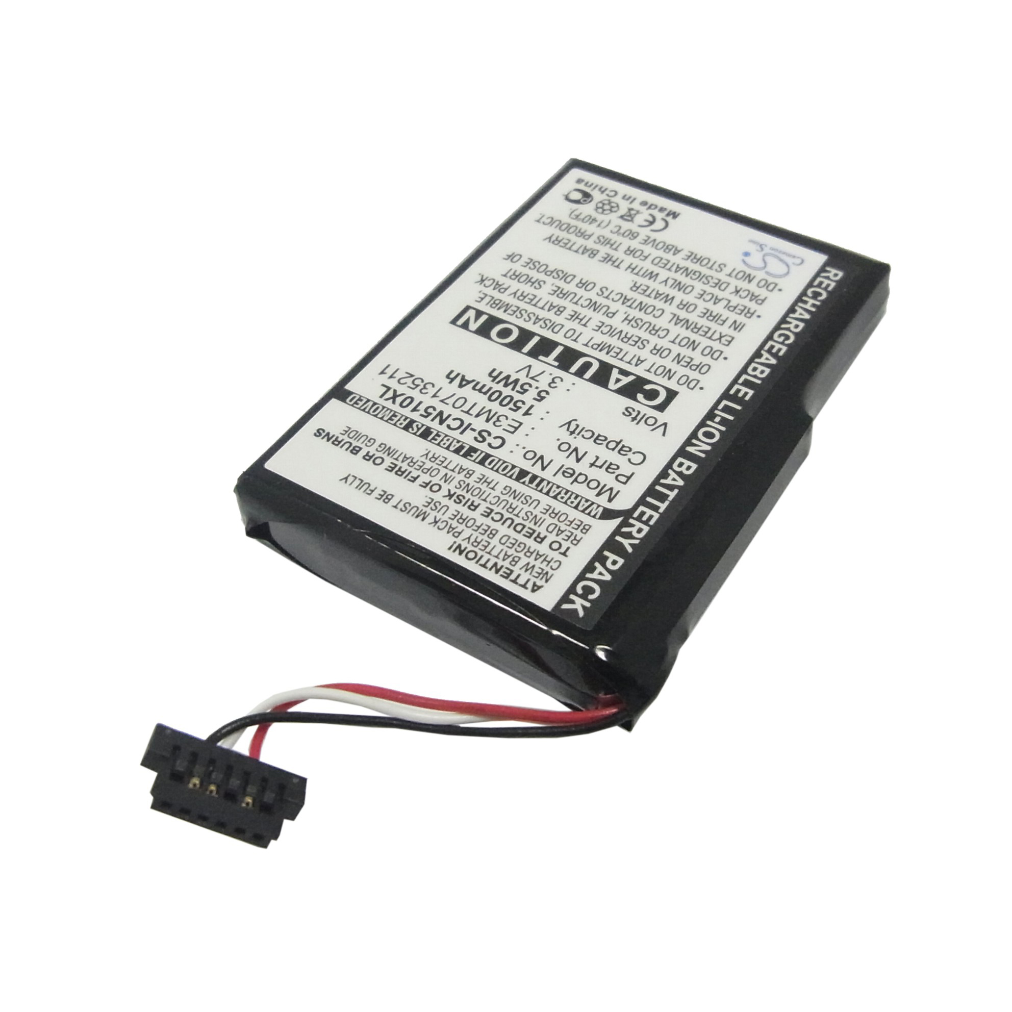 Battery for navigation Navman iCN 530 iCN550