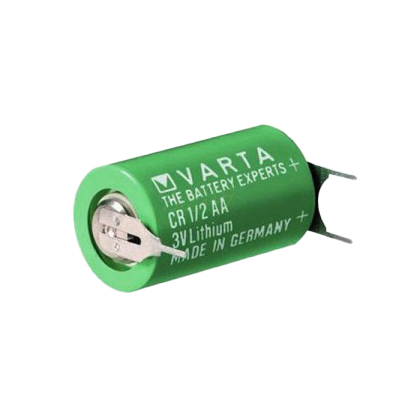 Lithium Industrial Battery CR 1/2 AA SLF Varta 14250 - 3V with Tabs