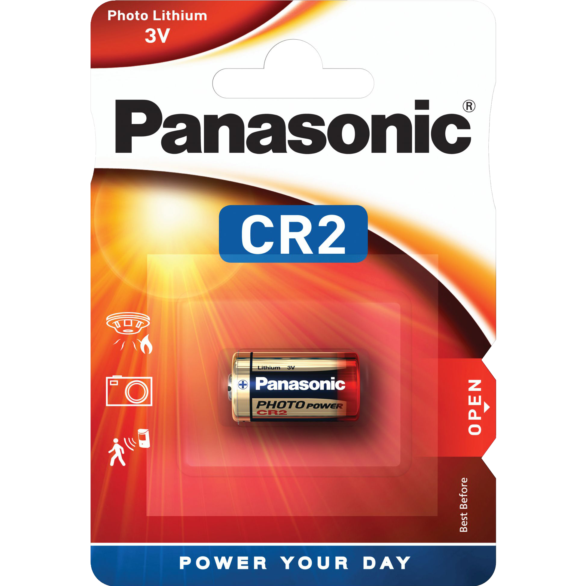 Литиева батерия CR2 Panasonic 3V