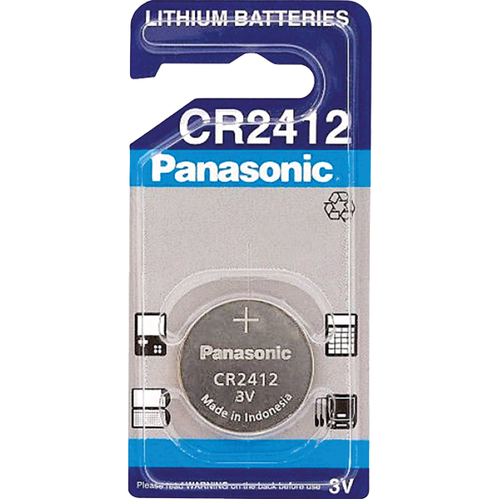 Lithium Battery CR2412 Panasonic CR2412 - 3V
