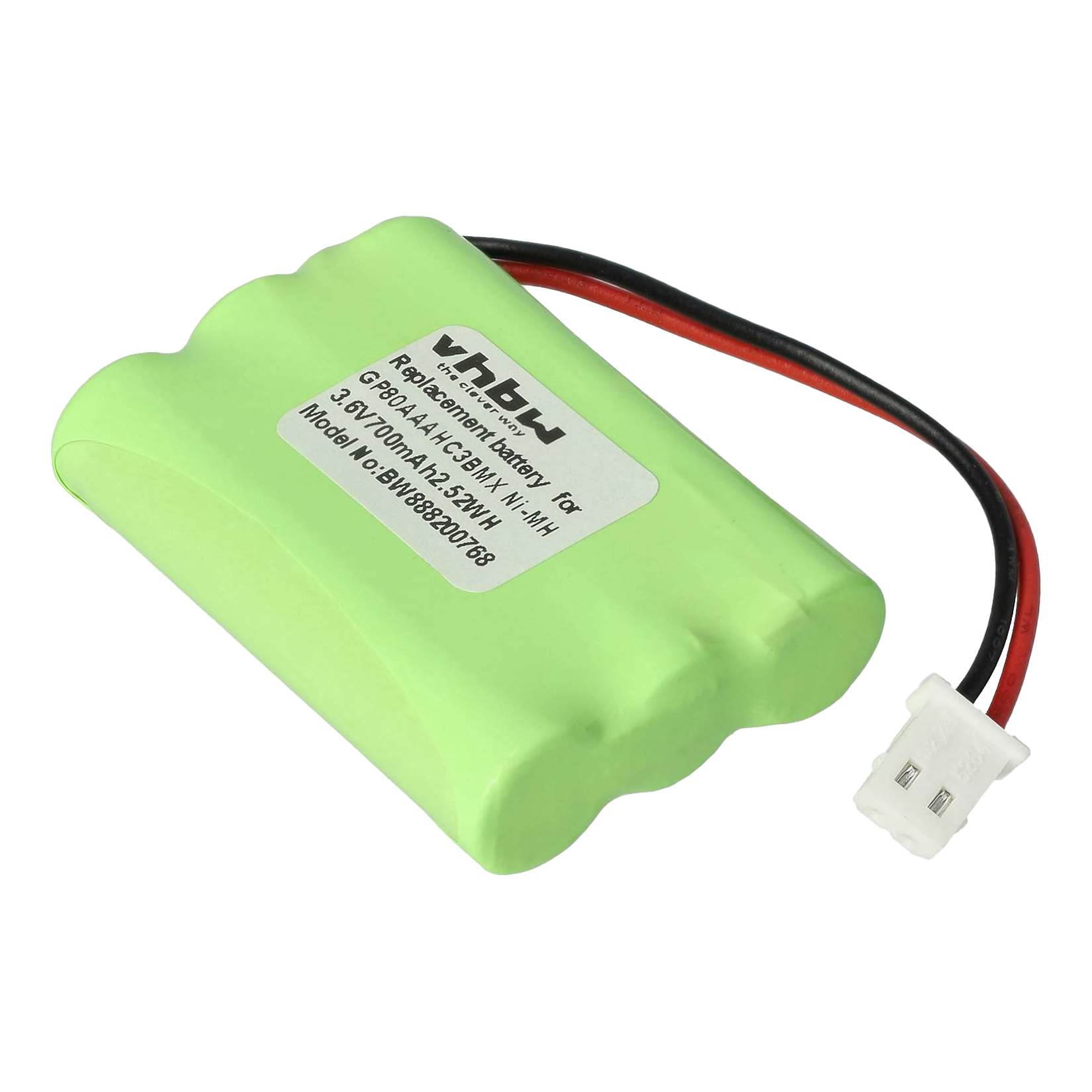 Battery for baby monitor V-Tech VM3251, V-Tech VM312 - 3.6V NI-MH 700 mAh