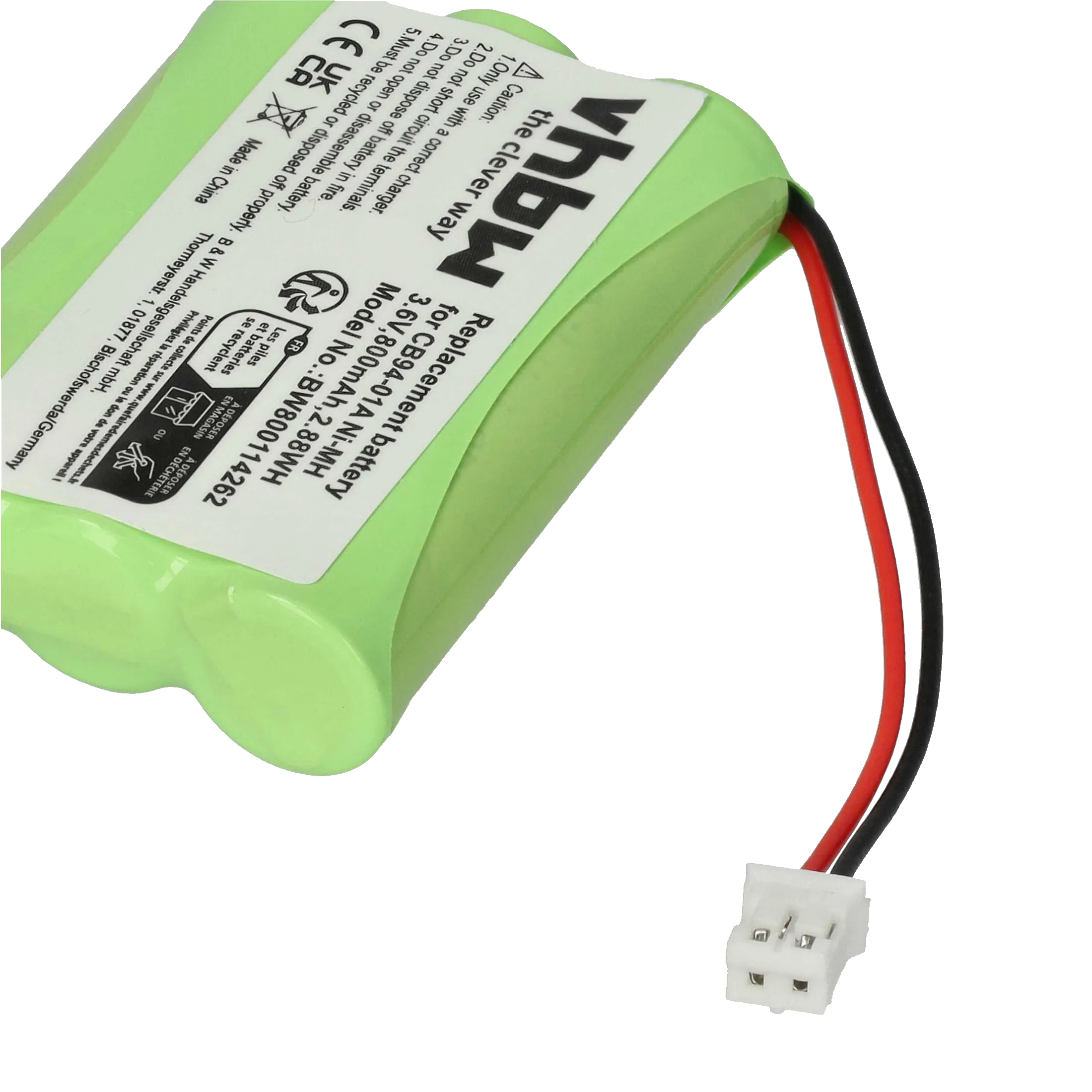 Battery for baby monitor Oricom SC700, Oricom Secure 700 - 3.6V NI-MH 800 mAh