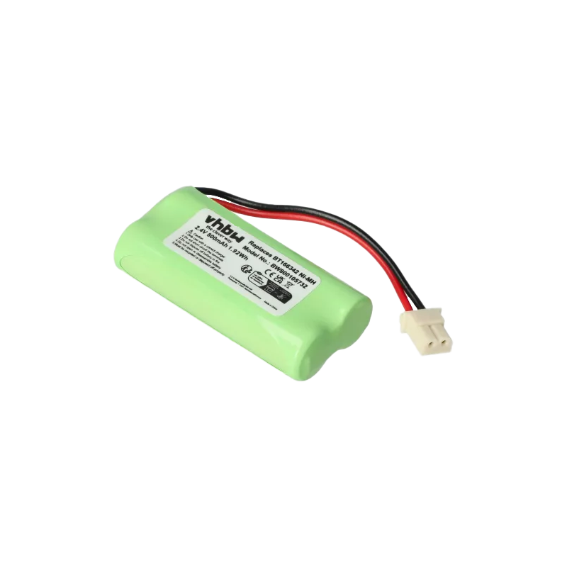 Battery for baby monitor V-Tech BT166342, BT262342 - 2.4V 800 mAh