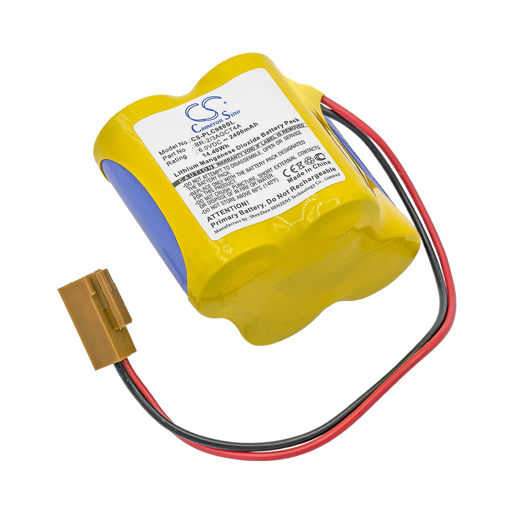 Battery for PLC FANUC A98L-0031-0025 BR-2/3AGCT4A - 6V 2400 mAh