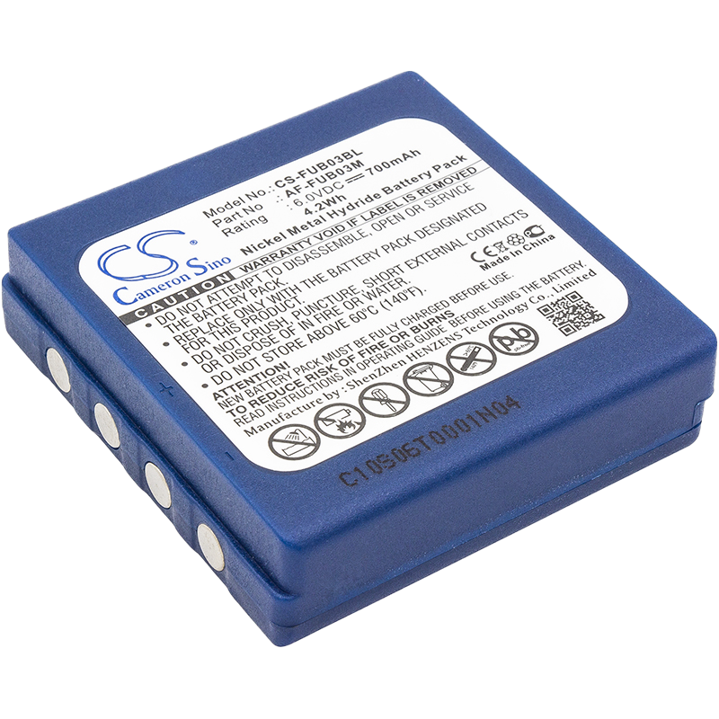 Battery for HBC BA203060 BA222060 FBFUB03 - 6V 700 mAh