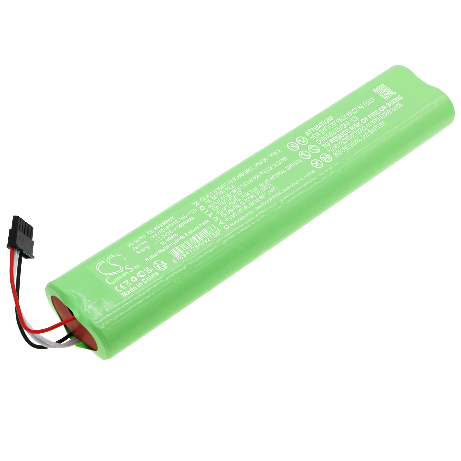 Battery for vacuum cleaner Neato Botvac 80 85 - 12V 3000 mAh