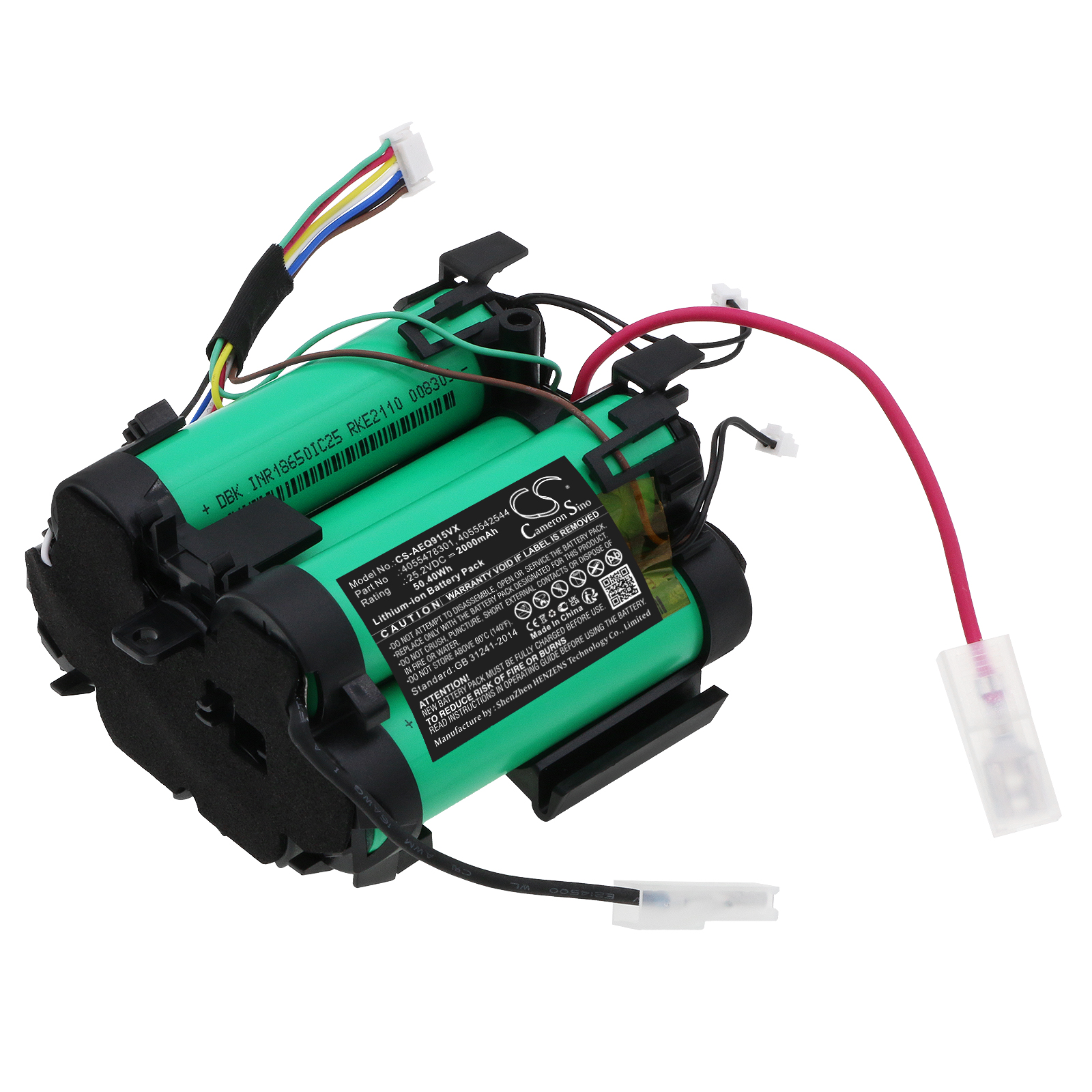 Battery for vacuum cleaner AEG PANGU 7C-C - 25.2V 2000 mAh