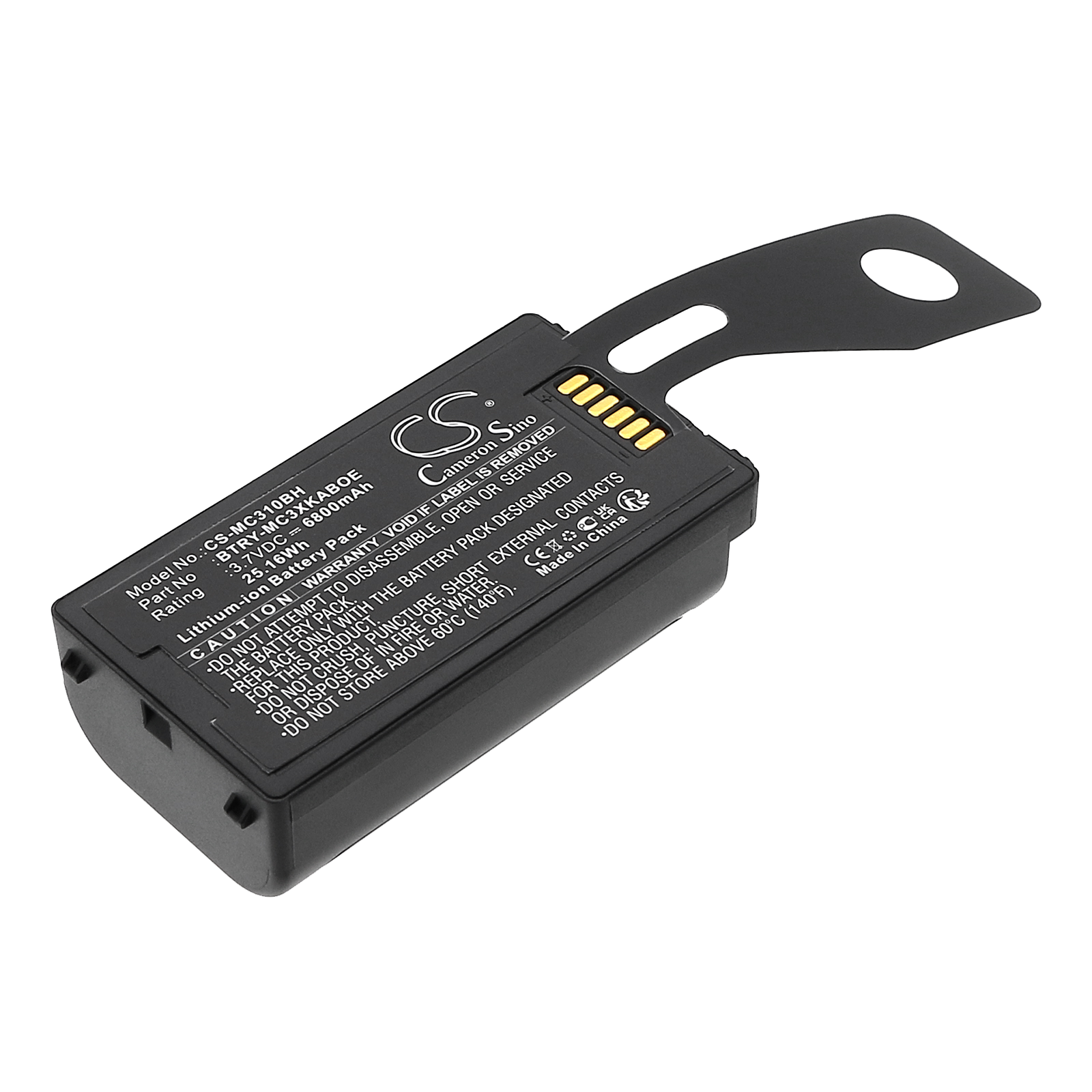 Battery for barcode scanner Symbol 82-127912-01 - 3.7V 6800 mAh