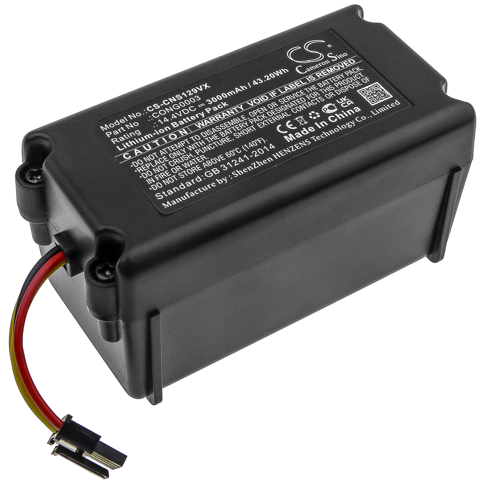 Battery for vacuum cleaner Cecotec CONG0003 - 14.4V 3000 mAh