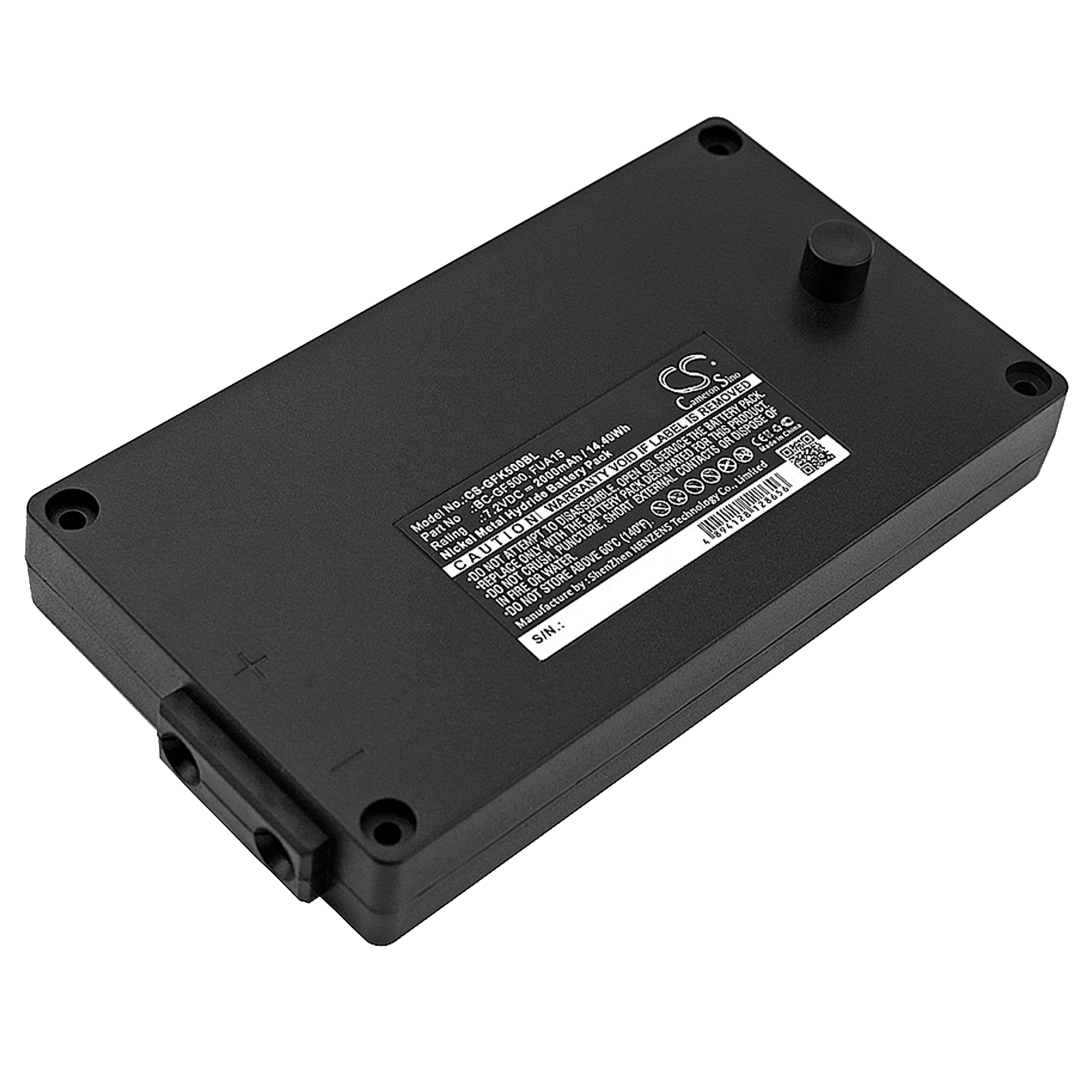Battery for Gross Funk GF500 remote control - 7.2V 2000 mAh