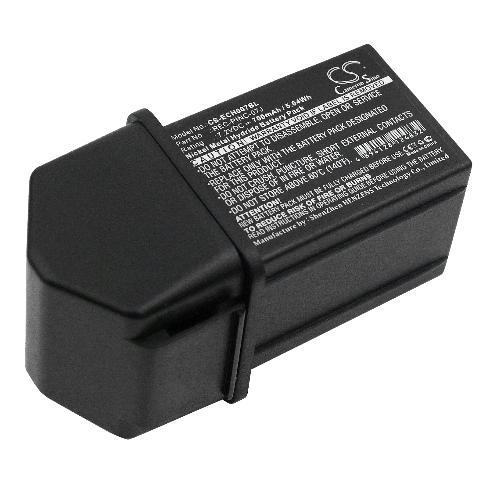 ELCA PINC 07MH Remote Control Battery - 7.2V 700 mAh