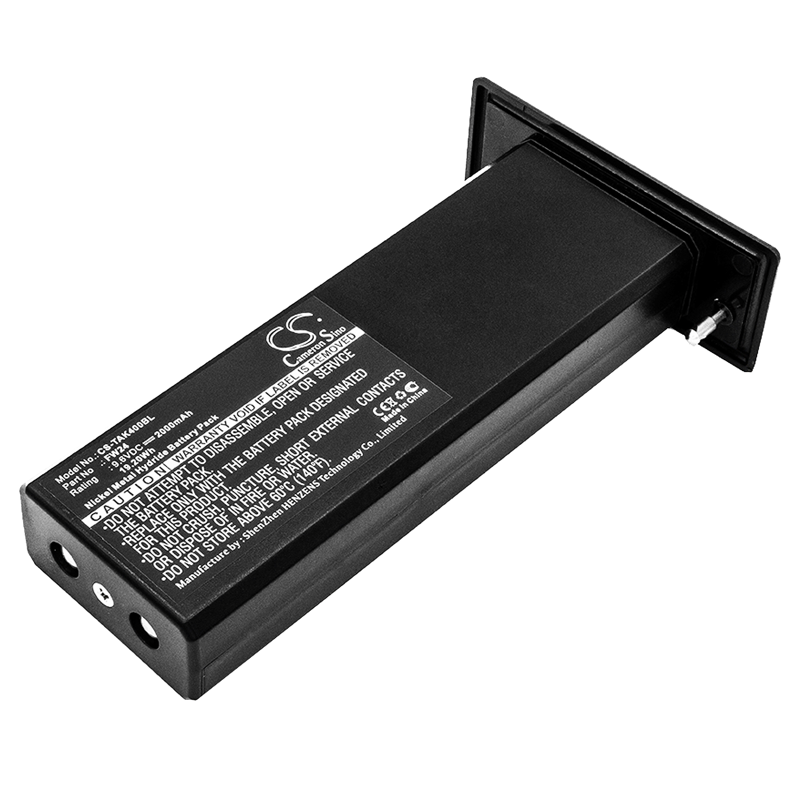 Battery for remote control Teletec AK1 AK4 - 9.6V 2000 mAh