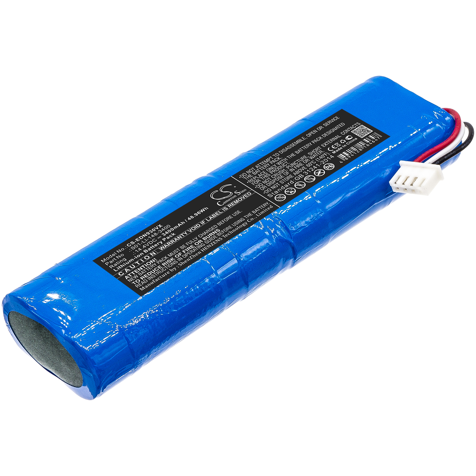 Battery for vacuum cleaner Yeedi K8 Vac 2 Pro - 14.4V 3400 mAh