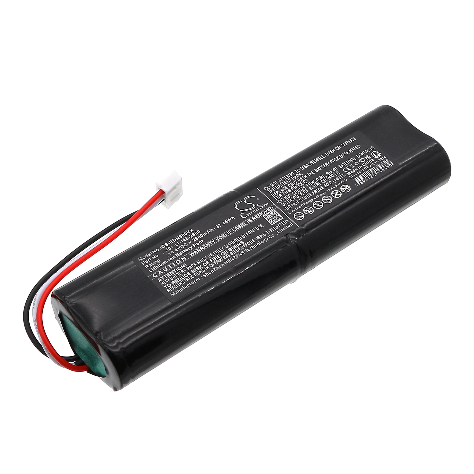 Battery for vacuum cleaner Ecovacs S01-LI-148-2600 - 14.4V 2600 mAh