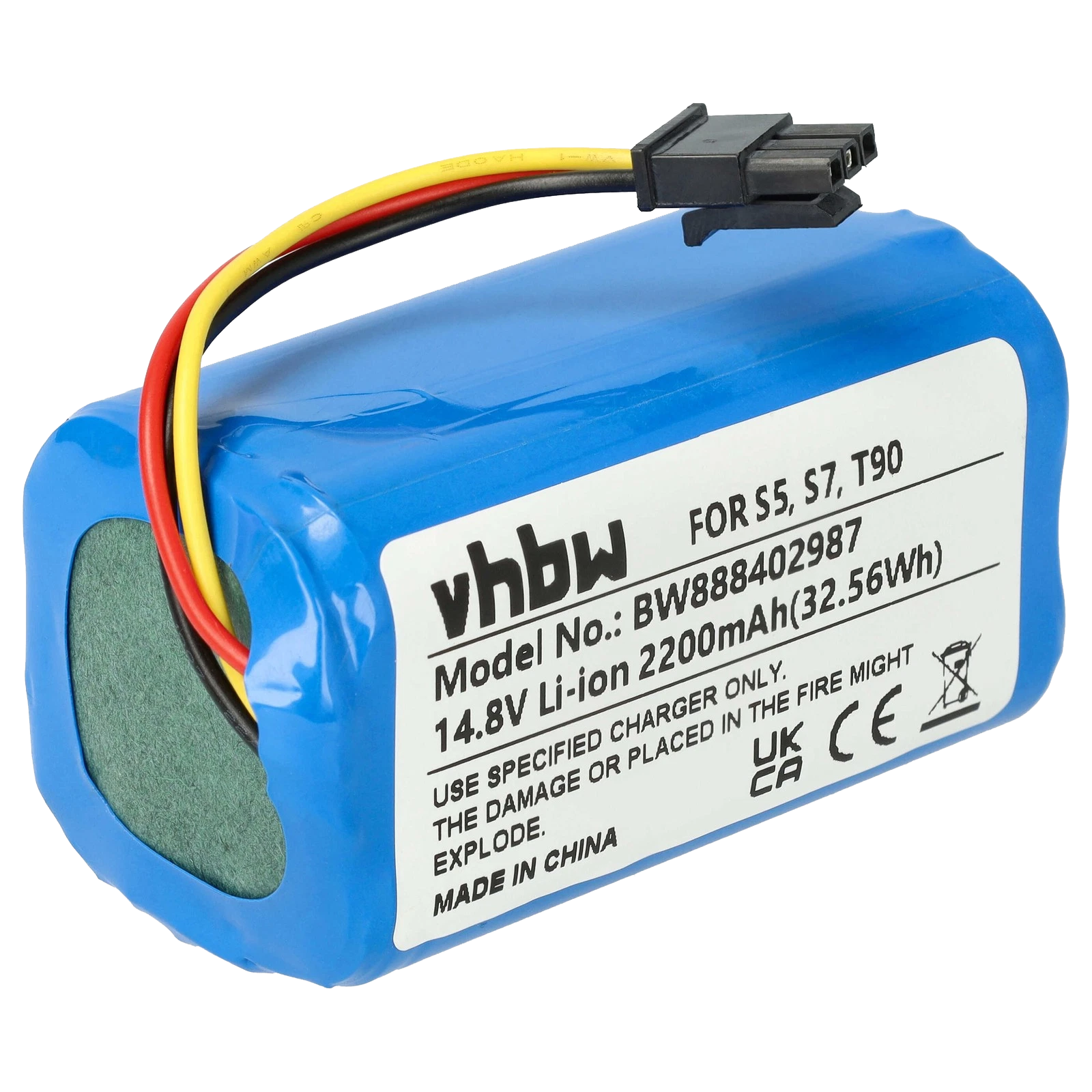 Battery for vacuum cleaner Qihoo T90 S7 S9 360 S5 X9 - 14.8V 2200 mAh