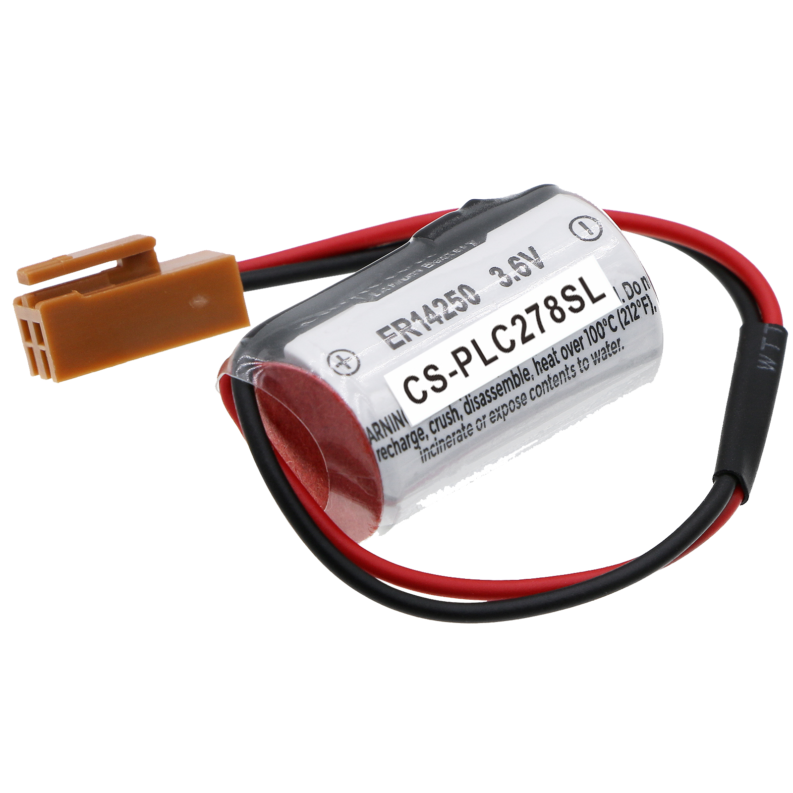 Battery for PLC ER3V - 3V ER14250 + JAE2P