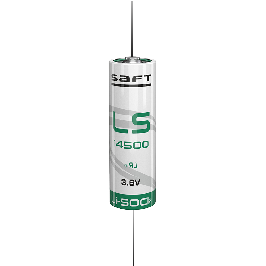Батерия 14500 Saft LS14500-CNA AA 3,6V 2600 mAh с аксиален накрайник