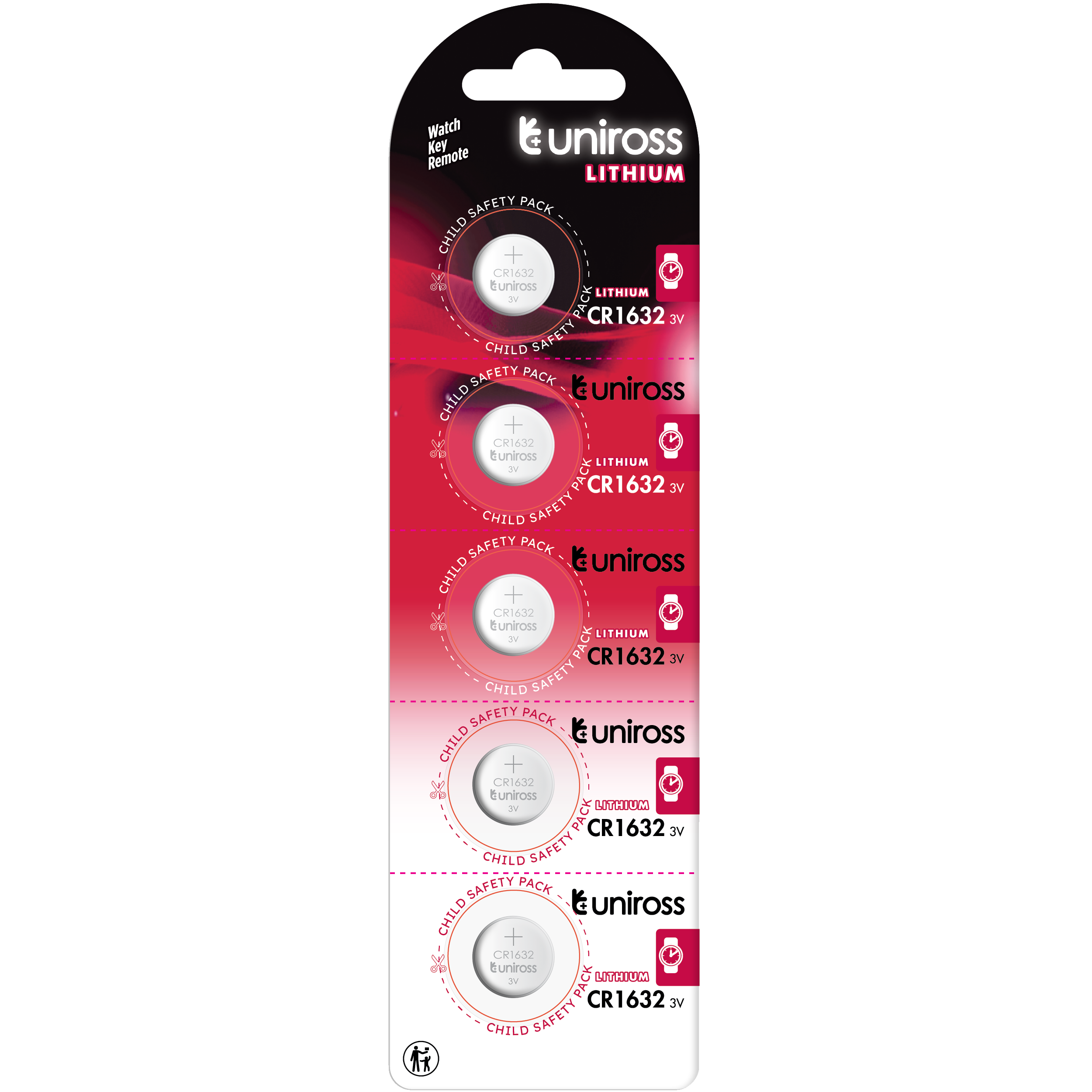 Lithium Batteries CR1632 Uniross CR1632 - 3V