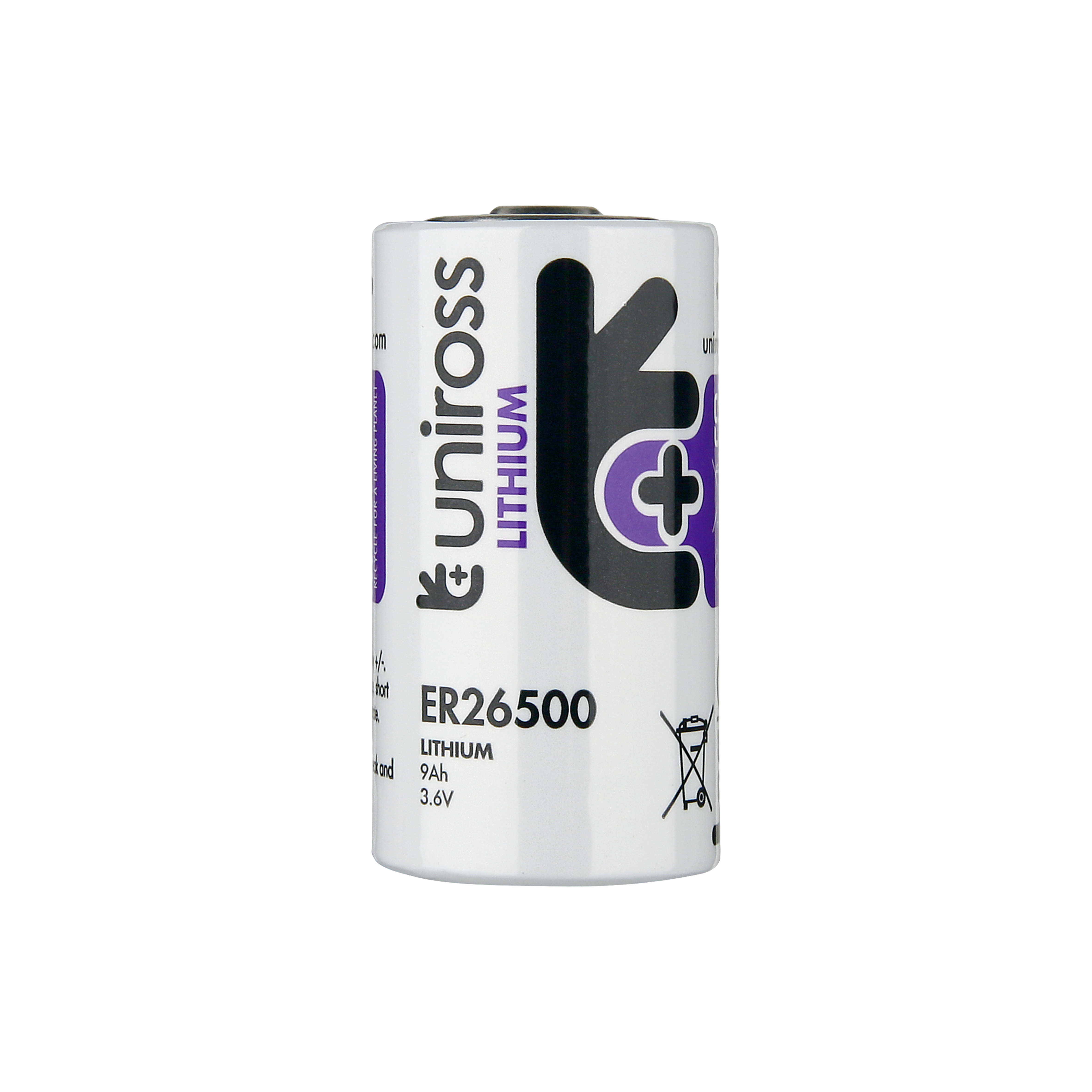 Battery ER26500 LS26500 Uniross C 3.6V 8500 mAh