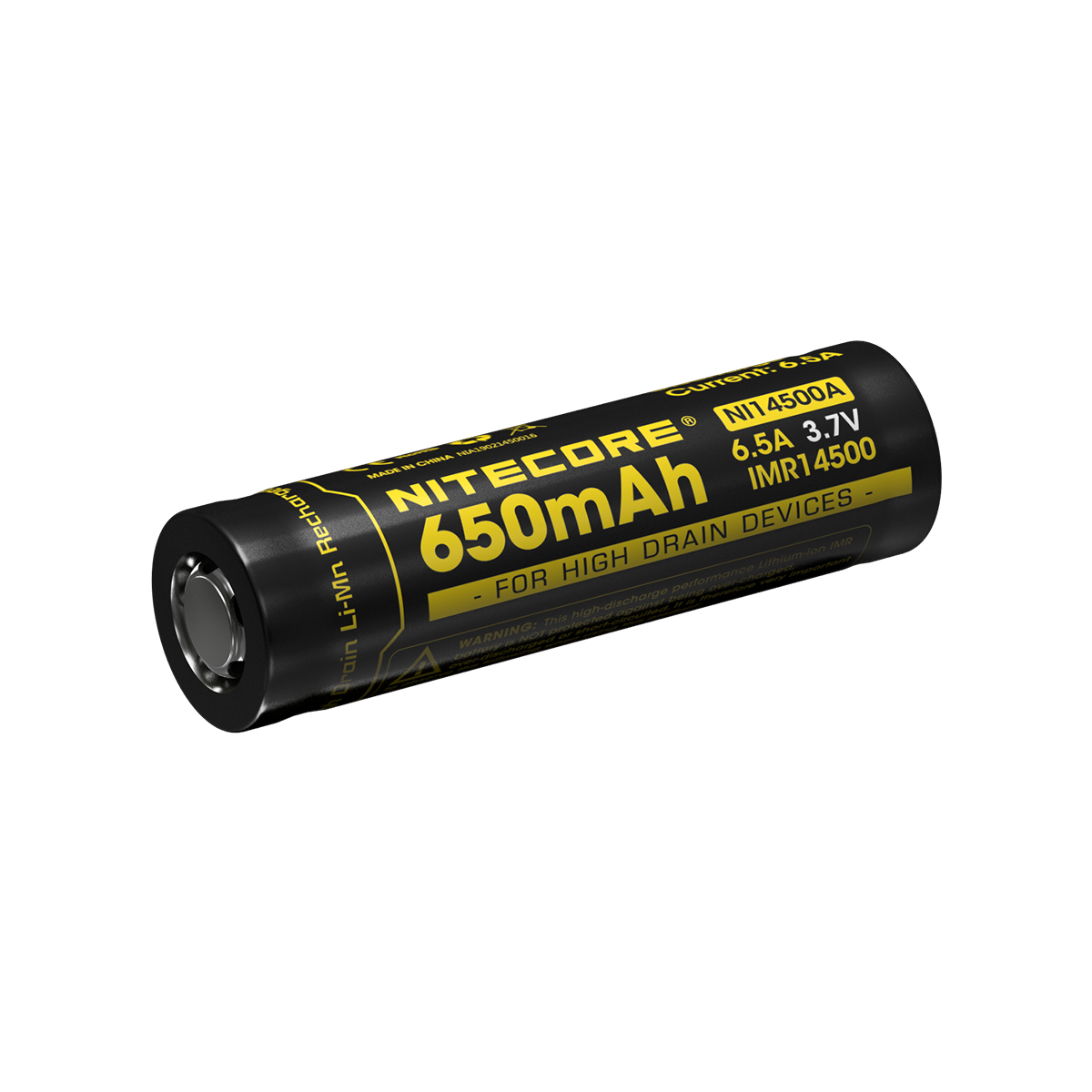 Lithium-ion AA battery IMR14500 Nitecore AA - 650 mAh 3.7V