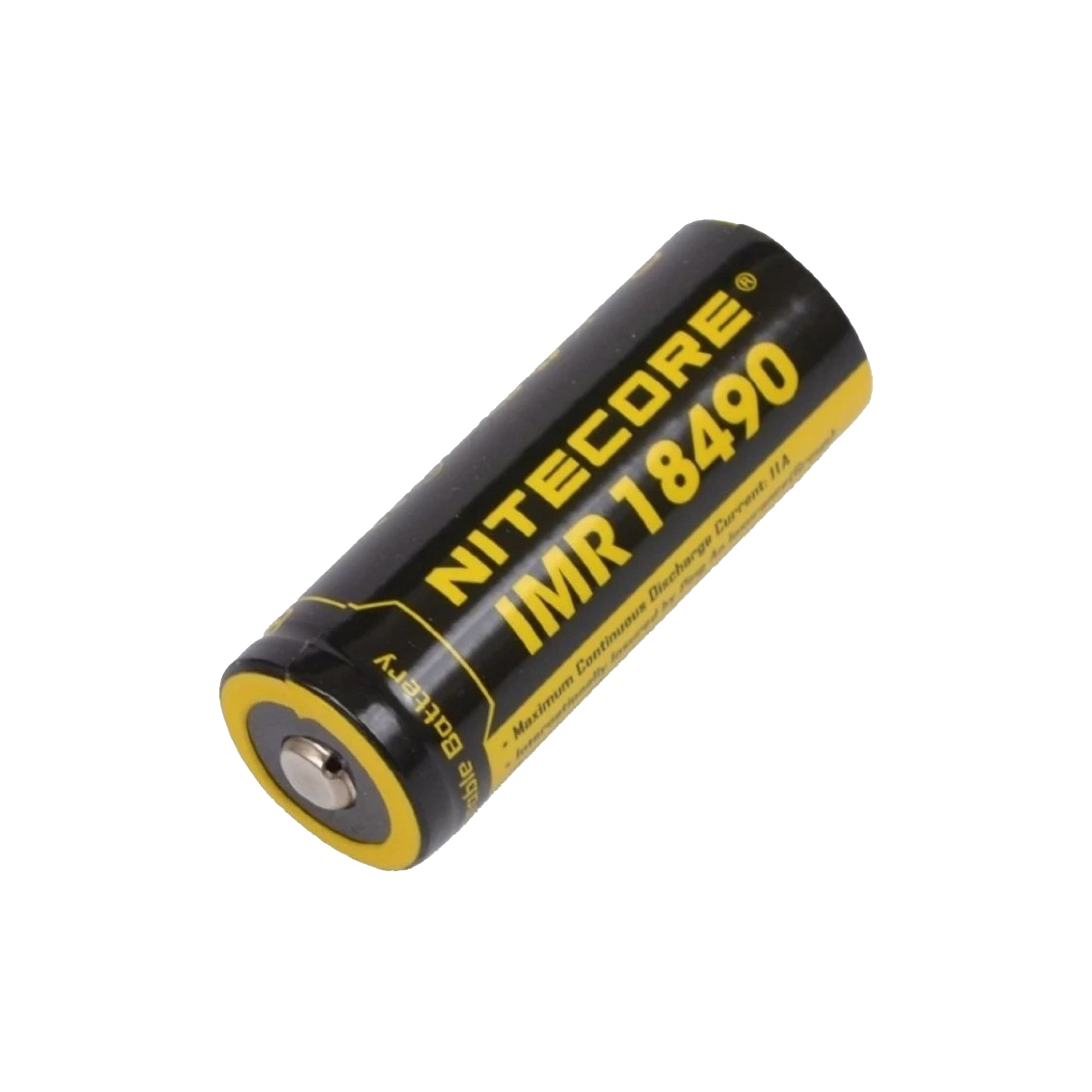 Lithium-ion battery 18490 Nitecore IMR18490 1100 mAh 3.7V