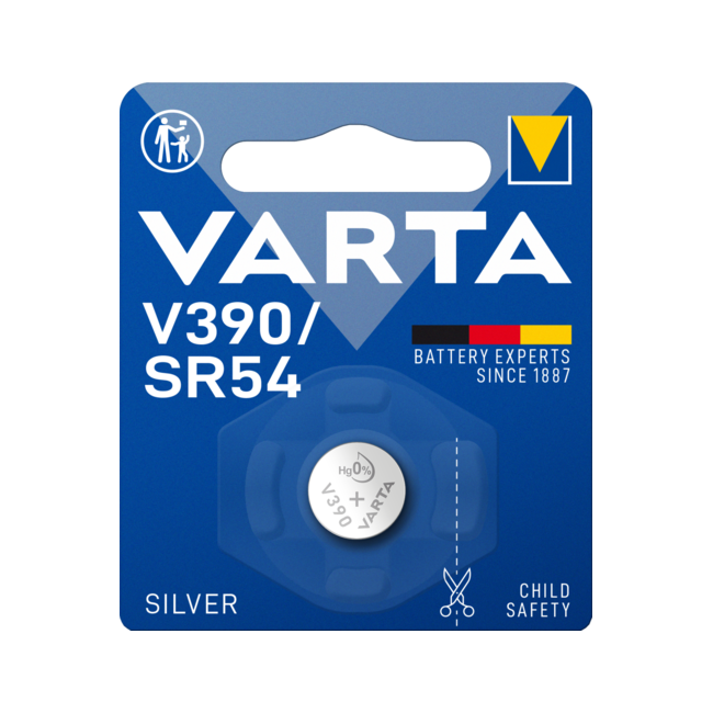 Varta 390 SR1130SW watch battery 1.55V
