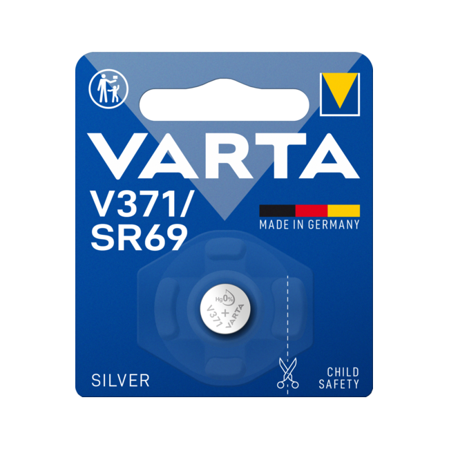 Varta V371 SR920SW 1.55V silver oxide watch battery