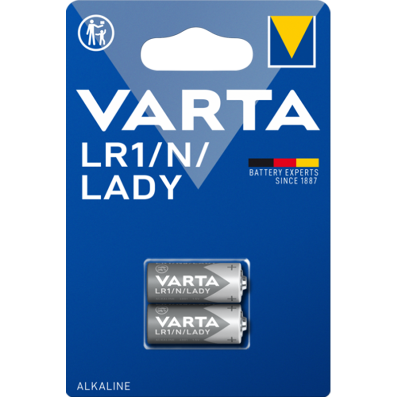 Alkaline Batteries LR1 Varta LR1 - N - MN9100 1.5V - 2 pcs