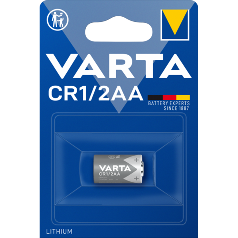 Varta Lithium CR 1/2 AA 14250 Battery - 3V