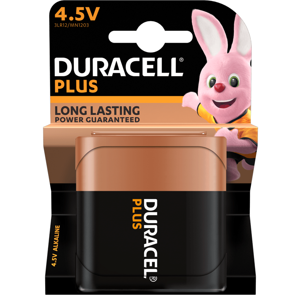 Alkaline Battery 3LR12 Duracell Plus 3LR12 - 4.5V