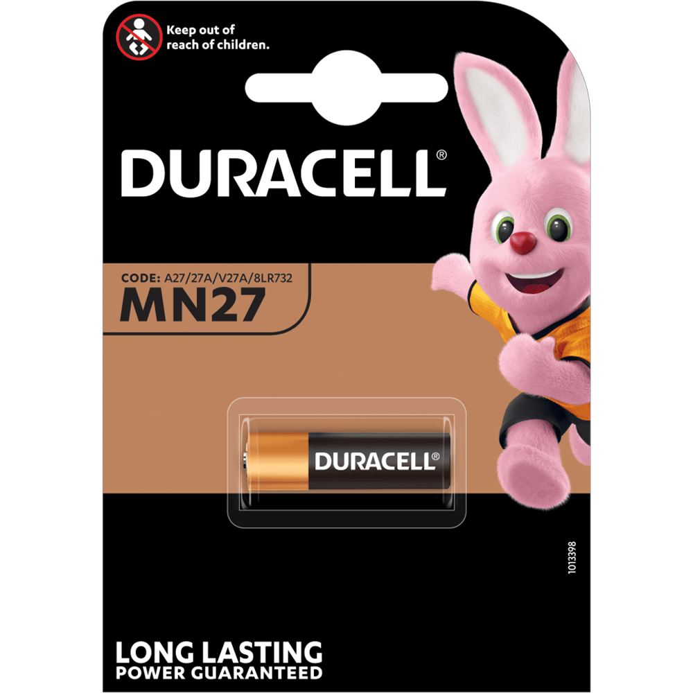 Duracell MN27 A27 12V alkaline battery