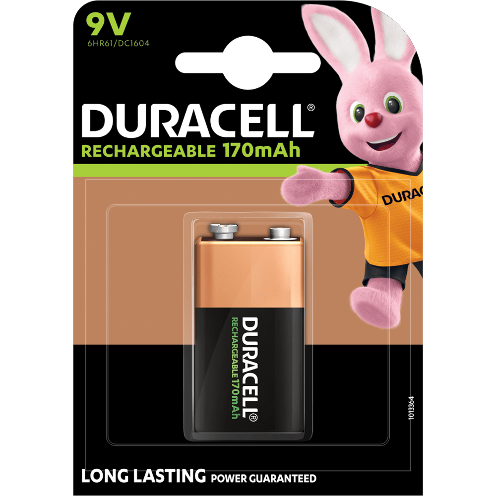 Акумулаторна батерия 9V Duracell 170 mAh