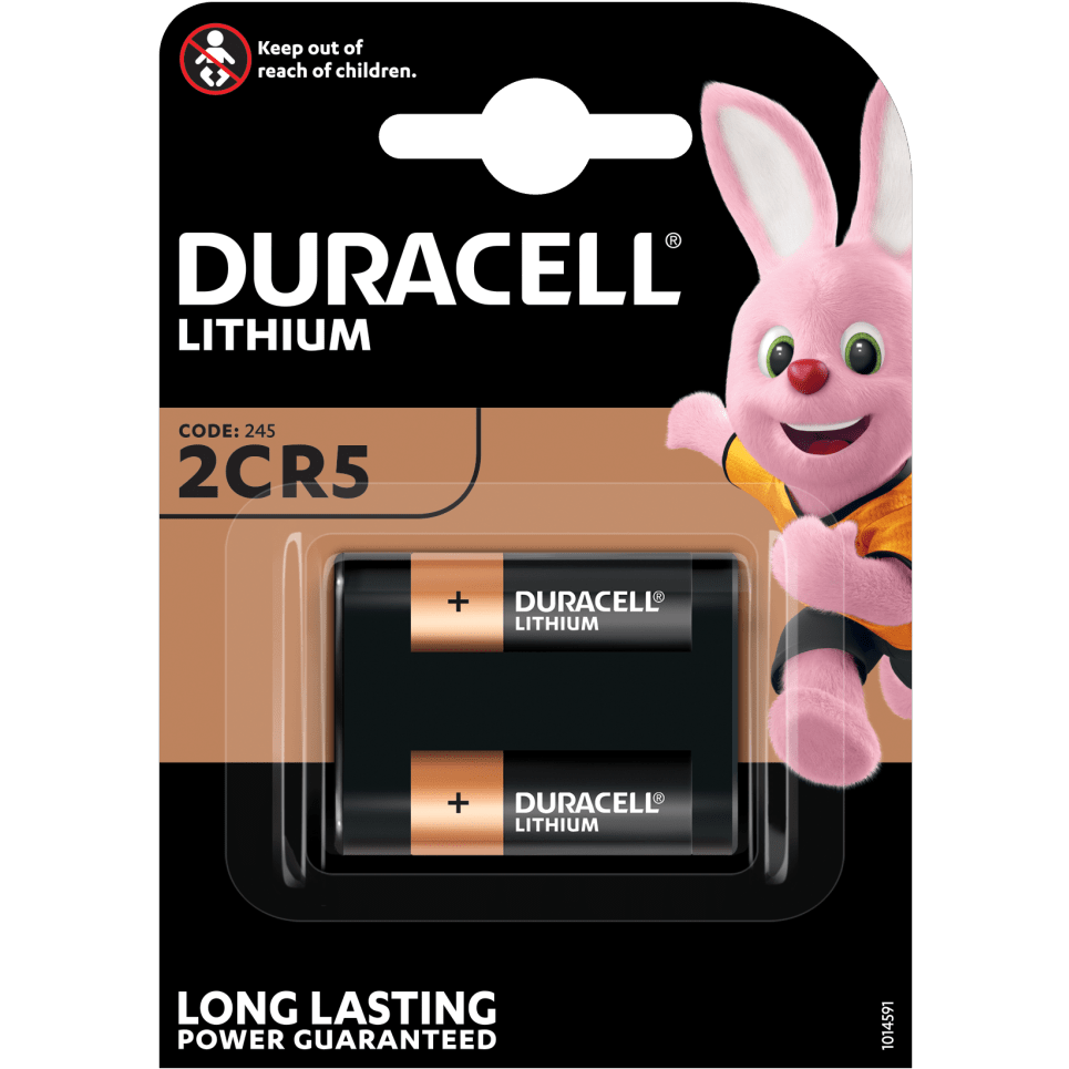 Lithium Battery 2CR5 Duracell DL245A 6V