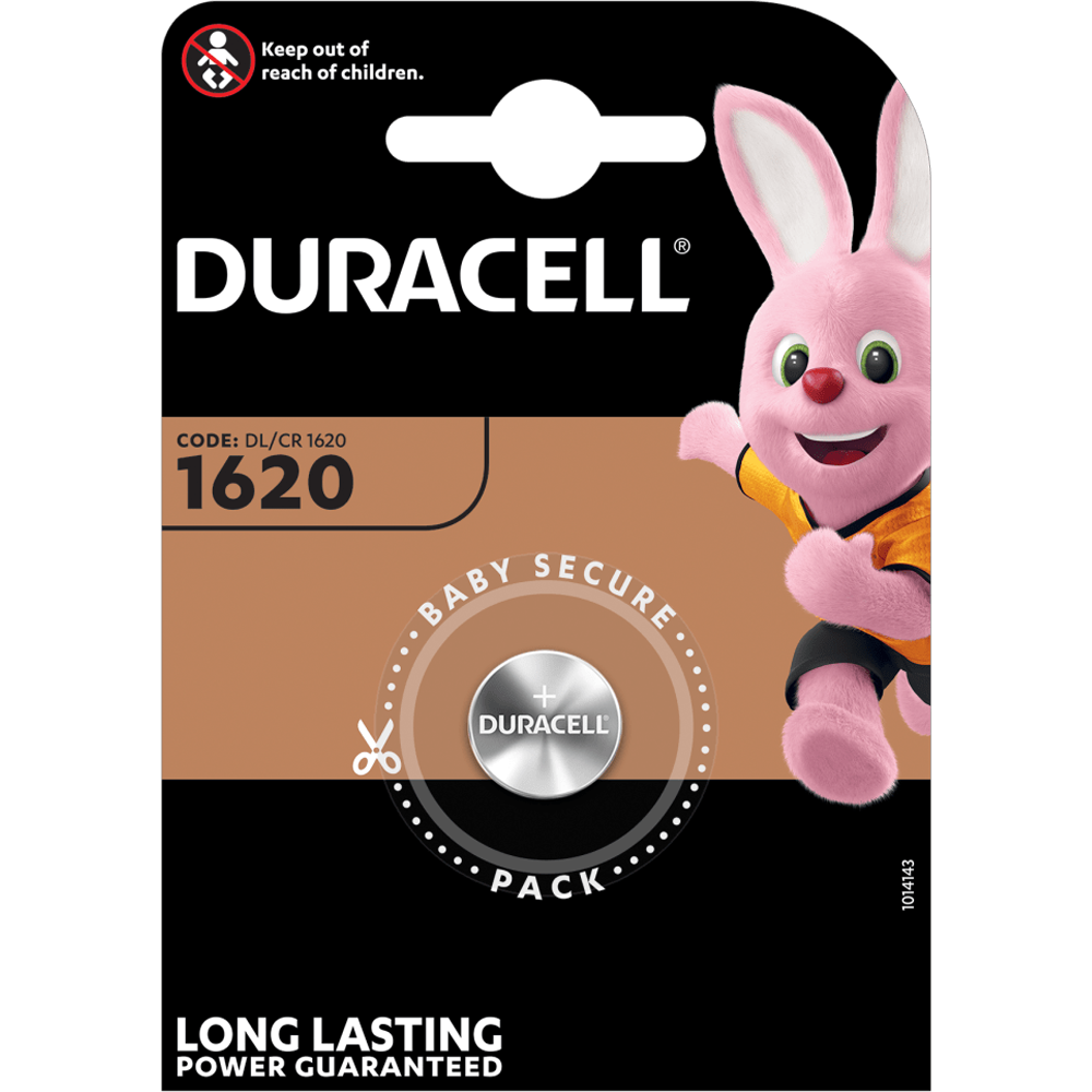 Lithium Battery CR1620 Duracell DL1620 - 3V