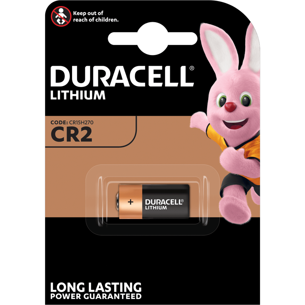 Литиева батерия CR2 Duracell 3V