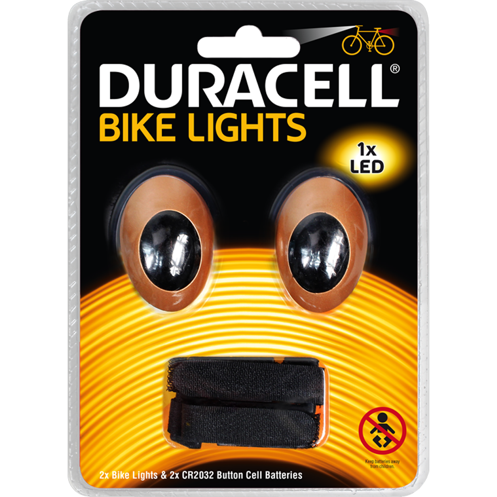 Мини фарове за колело Duracell Bike Light M01