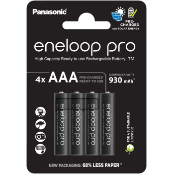 Акумулаторни батерии Panasonic Eneloop Pro AAA 930 mAh - 1.2V